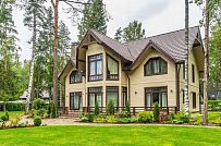 Строительство большого каркасного дома для постоянного проживания ок 300 кв м с террасой и эркером в п Комарово - мини - 2