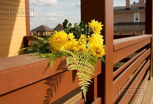 Строительство теплого зимнего каркасного дома 187 кв м с эркером и террасой в КП Цветочный - 9