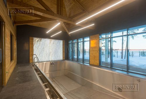 Пример внутренней отделки СПА-комплекса в п Сосновый Берег - 18