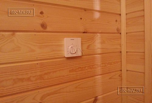 Пример внутренней отделки охотничьего дома в Будилово - 2