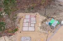 Монтаж индивидуального расчётного фундамента УШП PRO для строительства каркасного дома в Рощино 2, S заливки = 178 кв.м, Лениградская обл. - мини - 21