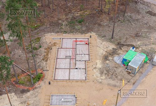 Монтаж индивидуального расчётного фундамента УШП PRO для строительства каркасного дома в Рощино 2, S заливки = 178 кв.м, Лениградская обл. - 21