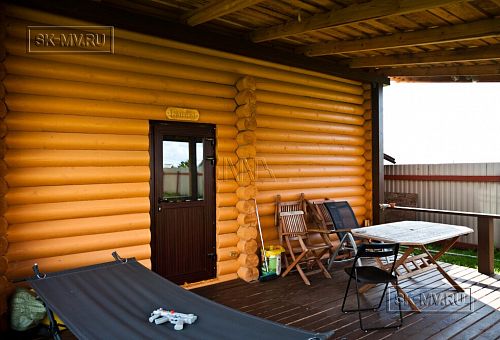 Построенный каркасный теплый дом 150 кв м с эркером и открытой террасой в п Горная Шальдиха - 18