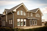 Строительство каркасного коттеджа с кирпичной отделкой в поселке Черничные поля Москва - мини - 18