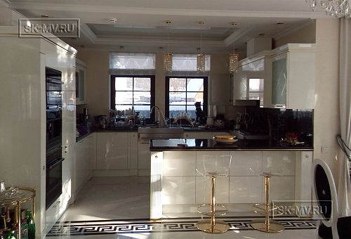 Дизайн интерьера загородного дома со СПА зоной и бассейном в Репино - 34