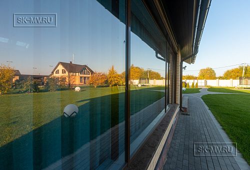 Летняя кухня с террасой барбекю и бильярдной в Оликах под ключ - 11