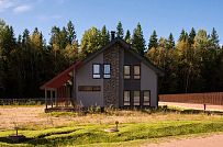 Строительство энергоэффективного каркасного дома в современном стиле, в п Галактика - мини - 1