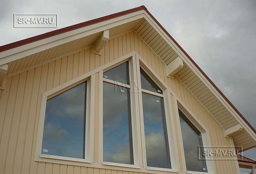 Строительство каркасного дома с комбинированным фасадом в КП Анютины Глазки - 6