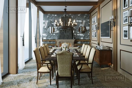 Интерьер клубного дома гольф-клуба - 9