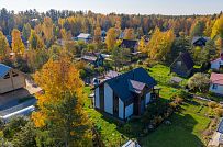 Построенный загородный дом с террасой по каркасной технологии в Сестрорецке под ключ - мини - 10