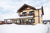 Построенный зимний каркасный дом по скандинавской технологии в к п Дмитровка в Москве под ключ - мини - 6