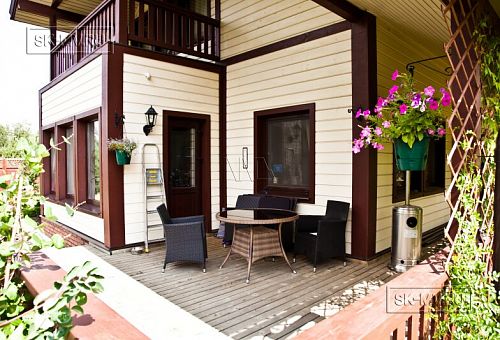 Строительство каркасного теплого дома с террасой и балконом в п Энколово - 41