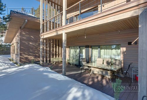 Пример внутренней отделки террасы-барбекю в Выборгском районе Ленинградской области - 5