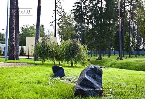 Строительство большого желтого каркасного дома с гаражом и сауной в пгт Сиверский - 16