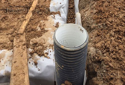 4.3. Устройство дренажа фундамента дома