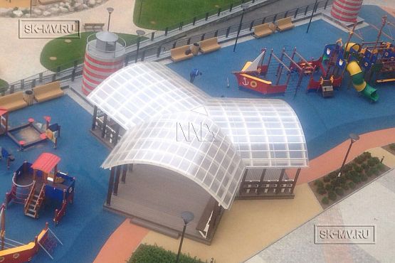 Большая беседка в Legenda на Яхтенной - 21