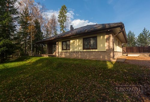 Построенный одноэтажный дом из газобетона с шатровой крышей в СНТ Фауна - 32