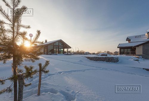 Ландшафтный дизайн участка в Пениках 1 - 11