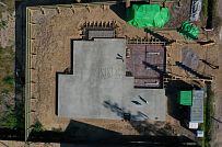 Монтаж индивидуального расчётного фундамента УШП PRO для строительства кирпичного двухэтажного дома в Рощино 2, S плиты = 340 кв.м, Лениградская обл. - мини - 4