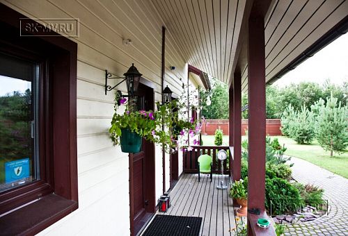 Строительство каркасного теплого дома с террасой и балконом в п Энколово - 10