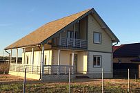 Энергоэффективный комбинированный дом Можайские сады площадью ок 150 кв м строится в Московской области - мини - 28