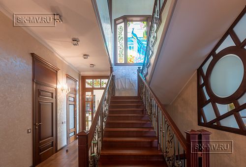 Фото репортаж с места строительства комбинированного дома площадью 1400 кв м с цоколем и СПА в д Пеники Ленобласти - 15