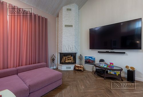 Дизайн интерьера летней кухни в Оликах - 15