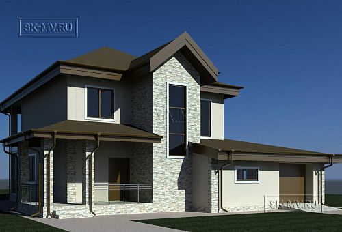 Газобетонный дом Ропша строится в Ленинградской области - 3