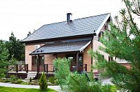 Строительство двухэтажного каркасныого коттеджа с террасой в деревне Порошкино - мини - 12