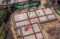 Монтаж индивидуального расчётного фундамента УШП PRO для строительства кирпичного одноэтажного дома в Репино, Лениградская обл. - мини - 13