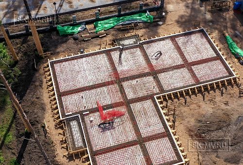 Монтаж индивидуального расчётного фундамента УШП PRO для строительства кирпичного одноэтажного дома в Репино, Лениградская обл. - 13