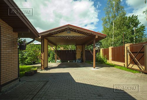 Строительство зимнего каркасного дома 222 кв м с эркером и гаражом в п Володарский - 8