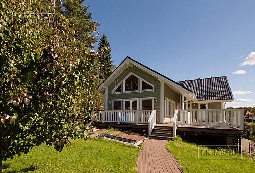 Строительство теплого каркасного дома 185 кв м для постоянного проживания в Северная корона 79 в Волочаевке - 7