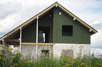 Энергоэффективный комбинированный дом Можайские сады площадью ок 150 кв м строится в Московской области - мини - 21