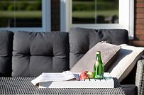 Одноэтажная усадьба в английском стиле в КП Галактика, технология каркас - мини - 25