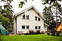 Строительство небольшого теплого зимнего двухэтажного каркасного коттеджа с сауной и верандой в Токсово - мини - 25