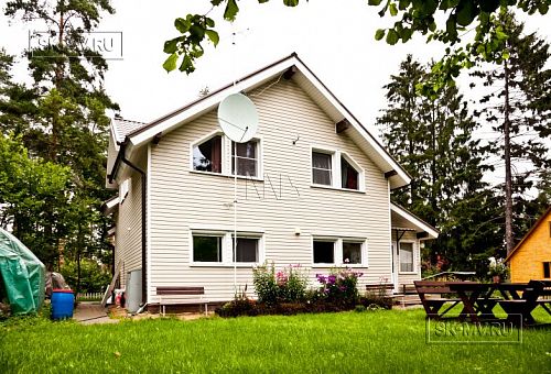 Строительство небольшого теплого зимнего двухэтажного каркасного коттеджа с сауной и верандой в Токсово - 25