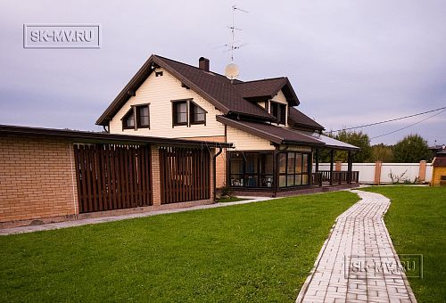 Строительство зимнего каркасного дома с верандой в д Олики - 34