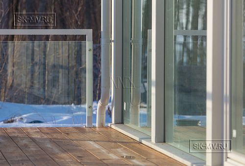 Строительство дома фахверк из дерева и стекла в Балтийской ривьере - 22