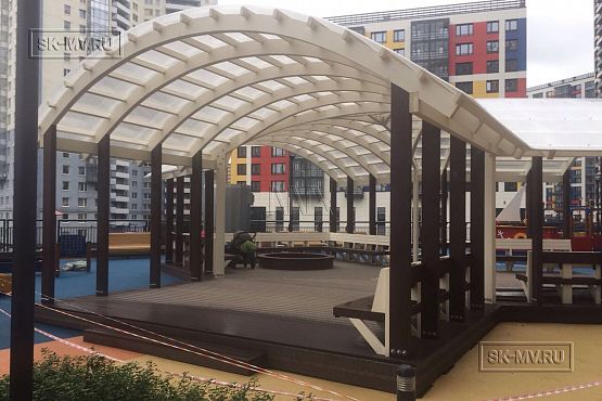 Большая беседка в Legenda на Яхтенной - 40