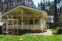 Построенный двухэтажный каркасный коттедж в комаровском стиле в п Комарово - мини - 31