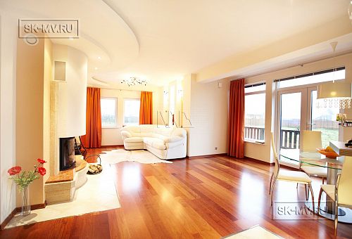 Дизайн интерьера каркасного загородного дома в ДНП Северная корона - 8