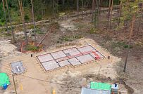 Монтаж индивидуального расчётного фундамента УШП PRO для строительства каркасного дома в Рощино 2, S заливки = 178 кв.м, Лениградская обл. - мини - 17