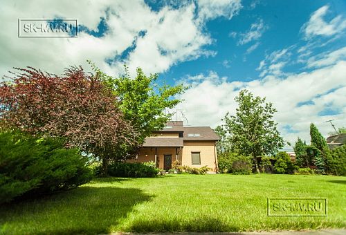 Строительство двухэтажного каркасного дома около 250 кв м с мансардными окнами и разноуровневой кровлей в п Володарский - 3