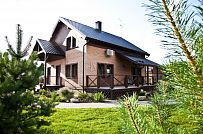 Строительство двухэтажного каркасныого коттеджа с террасой в деревне Порошкино - мини - 33