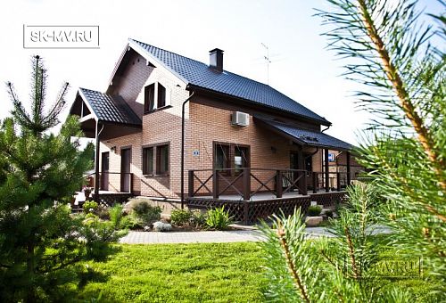 Строительство двухэтажного каркасныого коттеджа с террасой в деревне Порошкино - 33