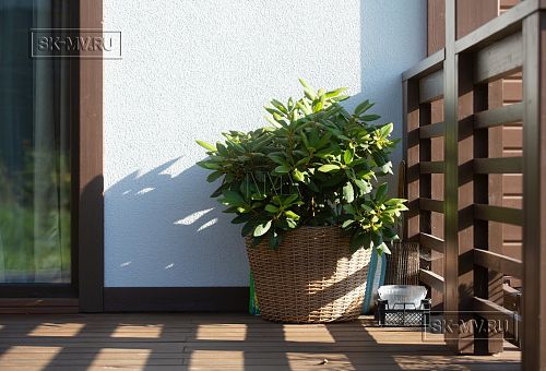 Построенный загородный дом с террасой по каркасной технологии в Сестрорецке под ключ - 8