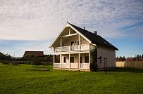 Строительство каркасного коттеджа с большой террасой в п Ольшаники - мини - 6