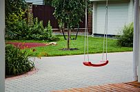 Построенный в п Озерное теплый зимний каркасный дом в английском стиле площадью 185 кв м - мини - 9