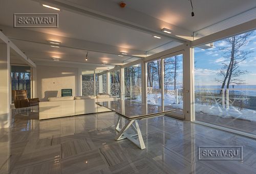 Пример внутренней отделки дома фахверк в п Пески - 23